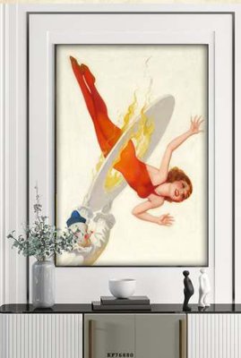 File gốc File tranh hiện đại pha lê gương KF76880 (trang trí) phòng làm việc