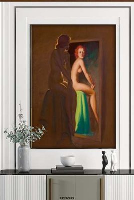 File gốc in ấn File tranh hiện đại pha lê gương KF76939 (sẵn sàng tải về)