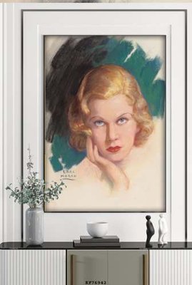 File tranh gốc PSD File tranh hiện đại pha lê gương KF76942 còn nguyên layer