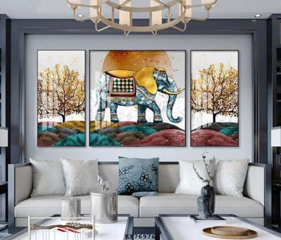 File gốc File tranh hiện đại pha lê gương KF76976 (ảnh rõ nét) để in