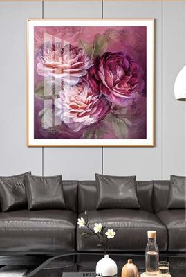 File tranh File tranh hiện đại pha lê gương KF77031 (file gốc) chủ đề phong thủy