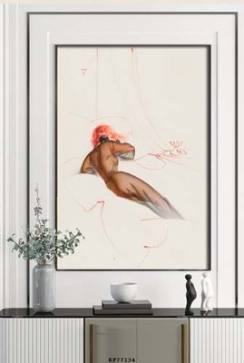 File in lụa File tranh hiện đại pha lê gương KF77134 (tân cổ điển) File tranh hiện đại pha lê gương KF77134