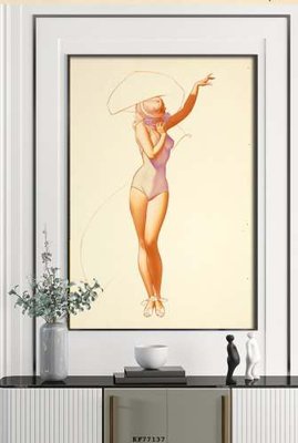 File in trần File tranh hiện đại pha lê gương KF77137 (bản gốc) trời sao