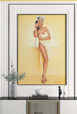 Tải file File tranh hiện đại pha lê gương KF77155 (gốc) chủ đề hoa sen