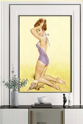 File in ấn File tranh hiện đại pha lê gương KF77211 chuyên nghiệp