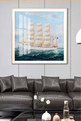 File tranh gốc File tranh hiện đại pha lê gương KF77258 (bản đẹp) độc quyền