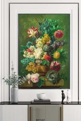 Download file gốc File tranh hiện đại pha lê gương KF77267 (in mica) trong suốt