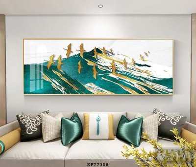 File in ấn cao cấp File tranh hiện đại pha lê gương KF77308 (file gốc)