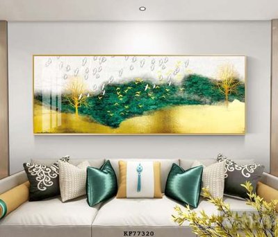 File tranh File tranh hiện đại pha lê gương KF77320 (bản gốc) treo phòng ăn