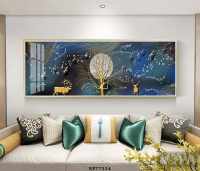Tải file gốc File tranh hiện đại pha lê gương KF77324 (để in lụa)