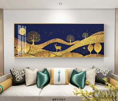 Tải file File tranh hiện đại pha lê gương KF77357 (gốc) làm tranh treo tường