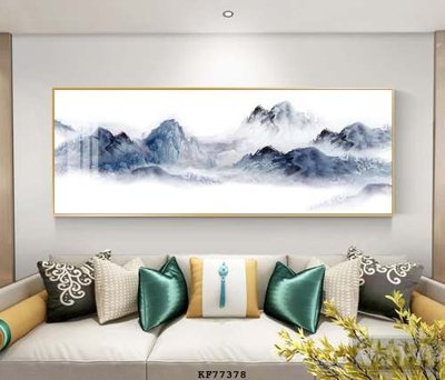 File tranh File tranh hiện đại pha lê gương KF77378 (gốc) chủ đề con người