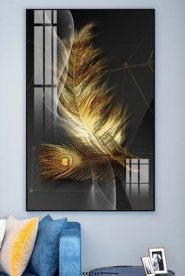 File tranh File tranh hiện đại pha lê gương KF77407 (gốc) in film