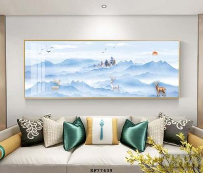 File gốc File tranh hiện đại pha lê gương KF77439 (phong cách) tối giản