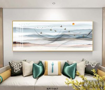 File gốc File tranh hiện đại pha lê gương KF77447 (trang trí) cho phòng khách