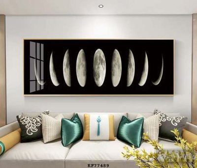 File tranh File tranh hiện đại pha lê gương KF77489 (ảnh gốc) không bị mờ