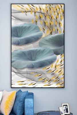 File tranh File tranh hiện đại pha lê gương KF77531 (gốc) chủ đề tĩnh vật