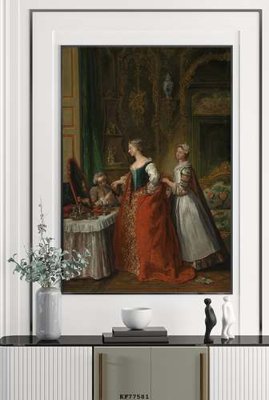 File in trần File tranh hiện đại pha lê gương KF77581 (bản gốc 3D) sống động