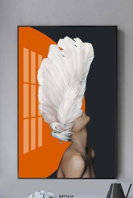 File in ấn File tranh hiện đại pha lê gương KF77610 (bản gốc) từ file gốc