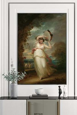 File in trần File tranh hiện đại pha lê gương KF77625 (file gốc) hoa văn 3D