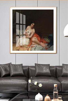 Chi tiết file ảnh File tranh hiện đại pha lê gương KF77663 sắc nét