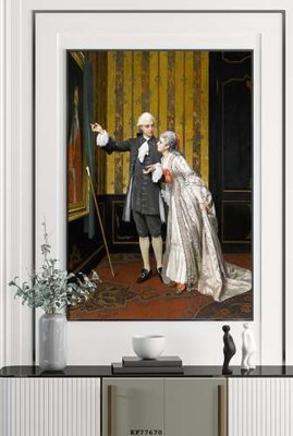 File in lụa File tranh hiện đại pha lê gương KF77670 (chất lượng cao) File tranh hiện đại pha lê gương KF77670