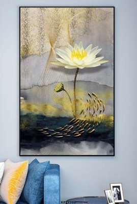 Tải file tranh gốc File tranh hiện đại pha lê gương KF77700 chất lượng cao