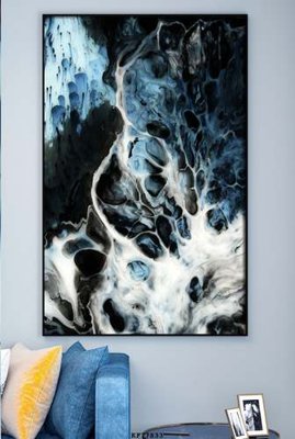 File in trần File tranh hiện đại pha lê gương KF77833 (bản gốc 3D) sống động