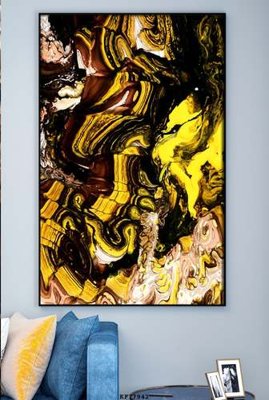 File PSD File tranh hiện đại pha lê gương KF77942 (bản gốc) dễ dàng edit