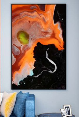 File tranh File tranh hiện đại pha lê gương KF77995 (gốc) chủ đề thành phố