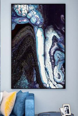 File tranh File tranh hiện đại pha lê gương KF78016 (ảnh gốc) in trần nhà