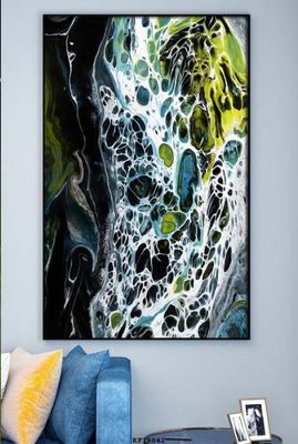 File gốc File tranh hiện đại pha lê gương KF78042 (dành cho trang trí nội thất)