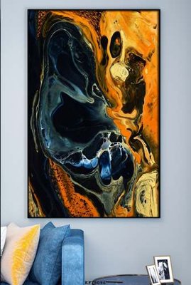 File gốc File tranh hiện đại pha lê gương KF78096 (PNG) không nền chất lượng