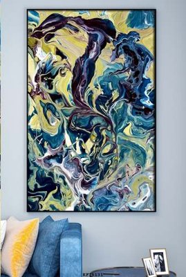 File gốc File tranh hiện đại pha lê gương KF78131 (ảnh rõ nét) để in