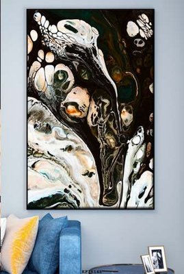 Download file File tranh hiện đại pha lê gương KF78148 (chuẩn in) chất lượng cao