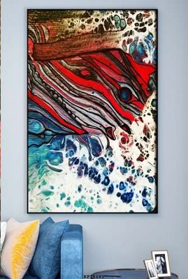 File gốc File tranh hiện đại pha lê gương KF78193 (thiết kế) độc quyền