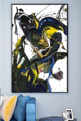 File tranh File tranh hiện đại pha lê gương KF78229 (bản gốc) in lụa dán tường