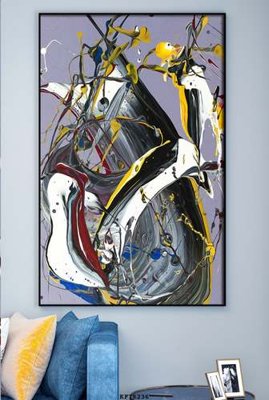 Download file gốc File tranh hiện đại pha lê gương KF78236 (in lụa) nghệ thuật