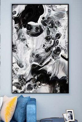 File tranh File tranh hiện đại pha lê gương KF78239 (bản gốc) in canvas