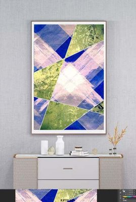 Mua file tranh gốc File tranh hiện đại pha lê gương KF78263 tại Filetranh.com