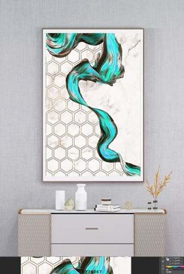 File PSD File tranh hiện đại pha lê gương KF78267 (bản gốc) dễ dàng edit