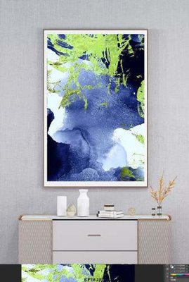 File gốc File tranh hiện đại pha lê gương KF78280 (in lụa) trang trí tường