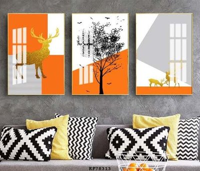 File tranh File tranh hiện đại pha lê gương KF78313 (ảnh gốc) in trần xuyên sáng