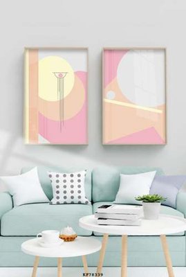 File gốc File tranh hiện đại pha lê gương KF78339 (AI/EPS) cho in ấn