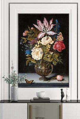 File ảnh File tranh hiện đại pha lê gương KF78343 (gốc) trang trí khách sạn