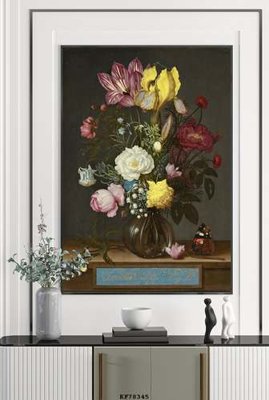 File tranh gốc File tranh hiện đại pha lê gương KF78345 (bản quyền) file PSD