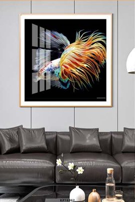 File gốc File tranh hiện đại pha lê gương KF78377 cho in ấn và thiết kế