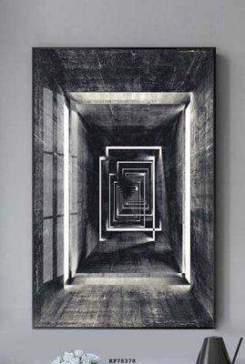File tranh File tranh hiện đại pha lê gương KF78378 (bản gốc) in canvas