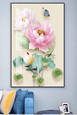 Download file File tranh hiện đại pha lê gương KF78387 (gốc) in mica cao cấp