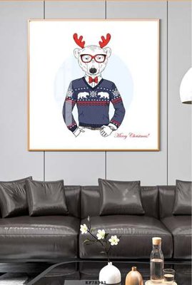 Download file gốc File tranh hiện đại pha lê gương KF78391 (in lụa) tranh 3D